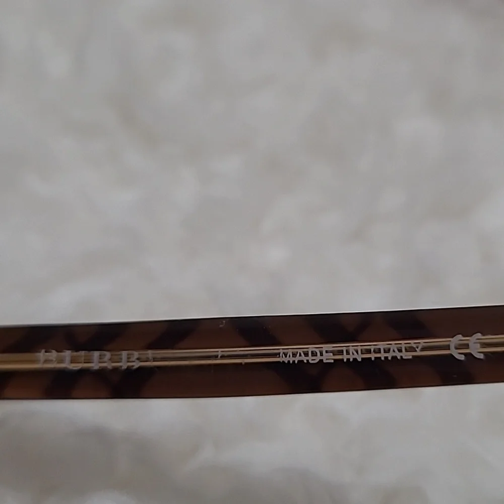 Vintage Burberry Frames Prescription eyeglasses B 1015 1011 preowned Gold Brown
